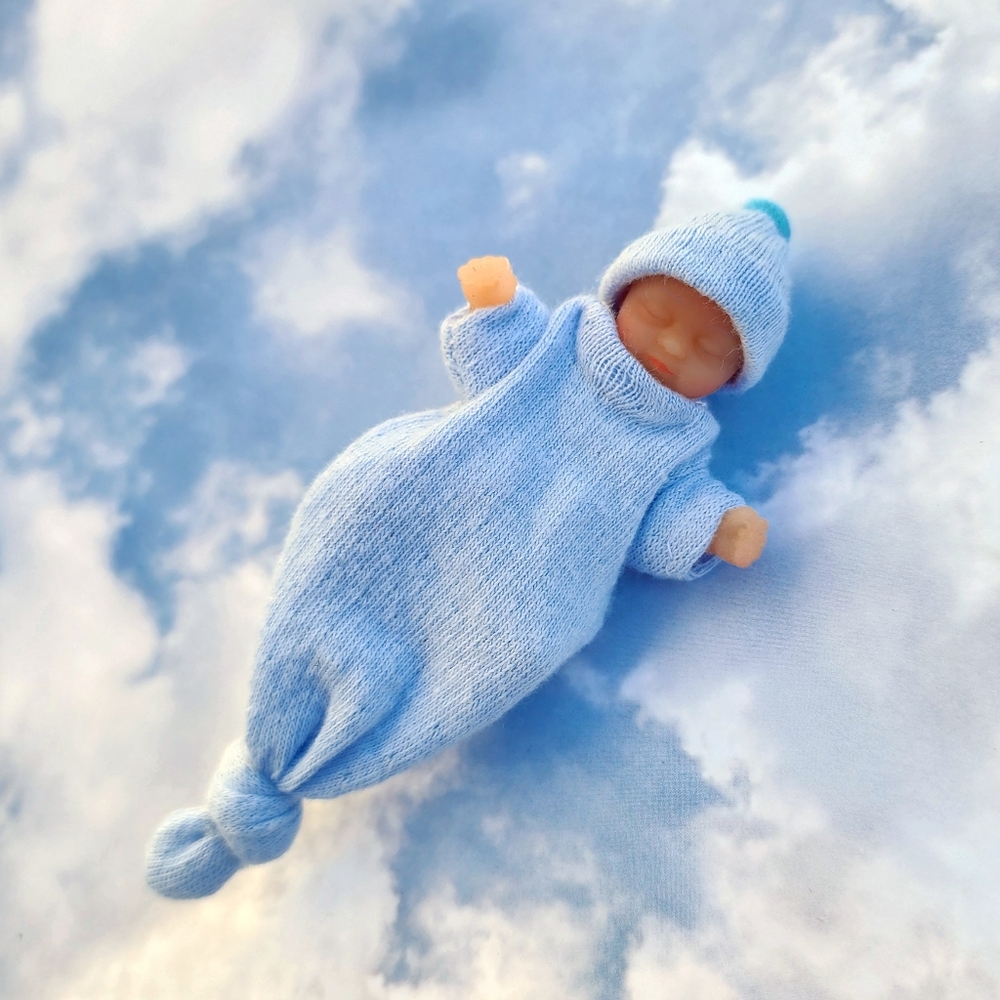Zuru My Mini Baby Blue Sleeper Set
